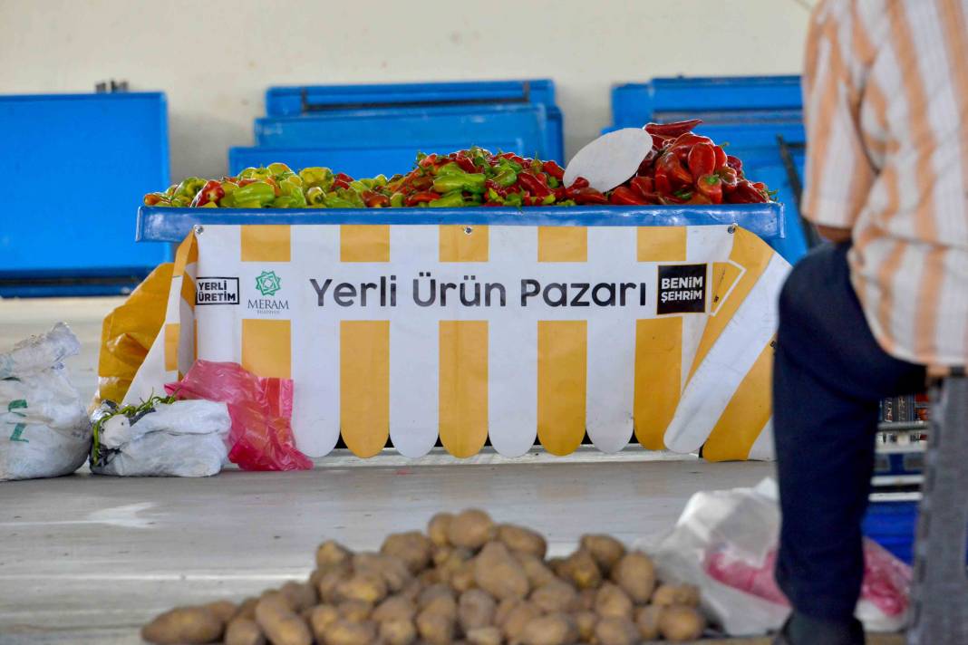 Konya’nın bu pazarı tamamen doğal 1